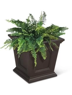 Fairfield Self-Watering Square Planter, 16” X 16” 16 Fairfield Self-Watering Square Planter, 16” X 16” -Green Haven Shop 8611695 04V tif