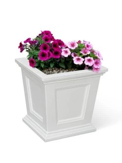Fairfield Self-Watering Square Planter, 16” X 16” 19 Fairfield Self-Watering Square Planter, 16” X 16” -Green Haven Shop 8611695 16V tif