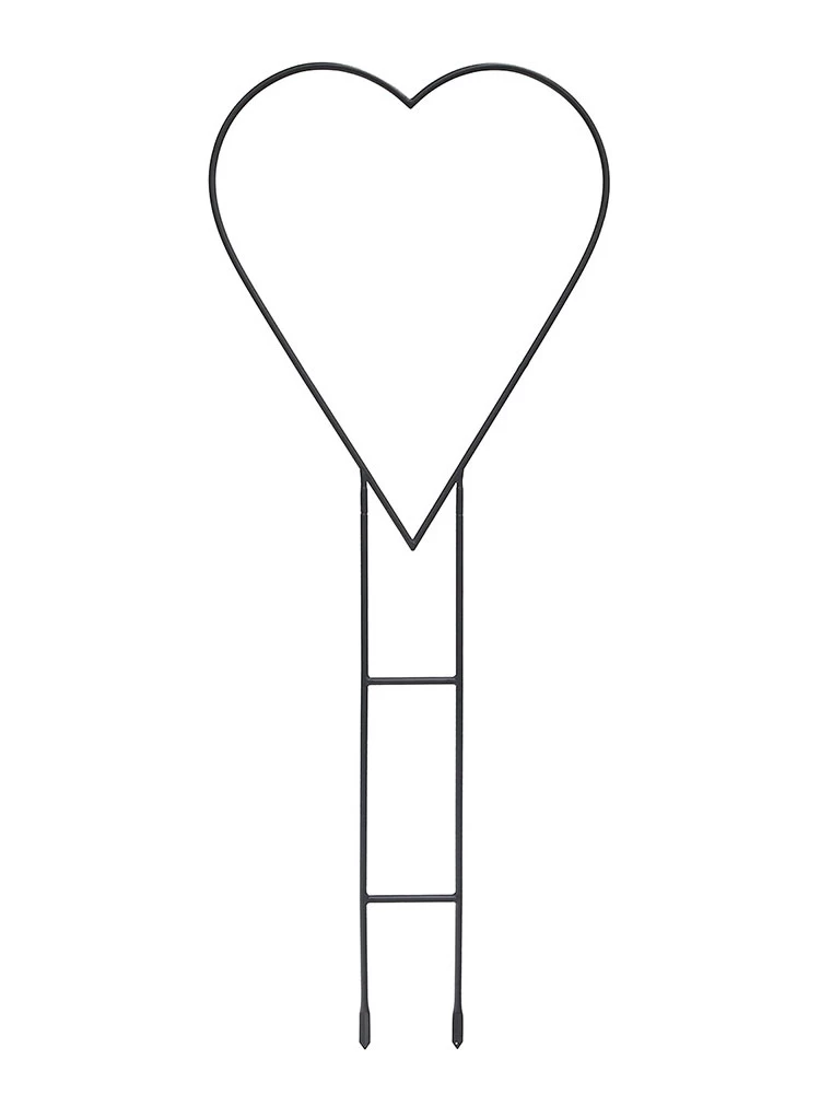 Achla Heart Trellis, 64" 1 Achla Heart Trellis, 64"