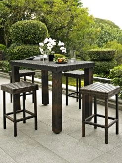 Crosley Palm Harbor Bar Height Dining Set