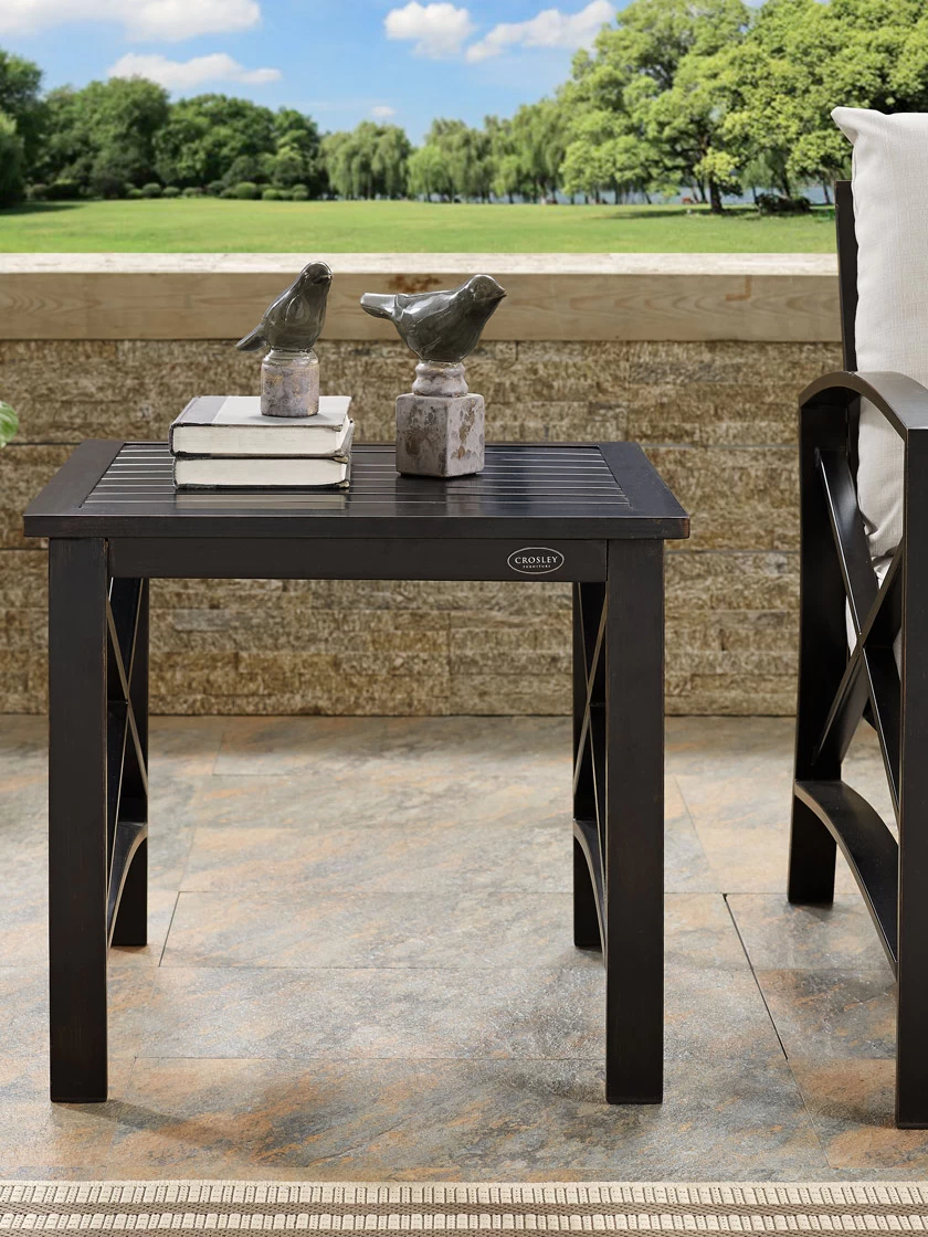 Crosley Kaplan Side Table 2 Crosley Kaplan Side Table - Image 2