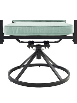 Crosley Kaplan 5Pc Outdoor Dining Set With Swivel Chairs 24 Crosley Kaplan 5Pc Outdoor Dining Set With Swivel Chairs -Green Haven Shop 8611955 13v