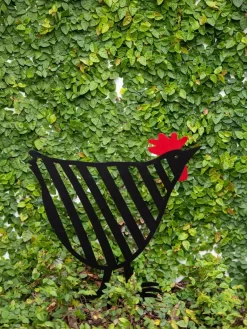 Chicken Friends Garden Stake 8 Chicken Friends Garden Stake -Green Haven Shop 8612015 071 tif