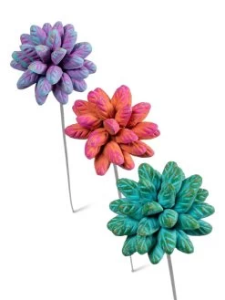 Dahlia Flower Garden Stakes Set 7 Dahlia Flower Garden Stakes Set -Green Haven Shop 8612055 5955 tif
