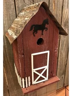 Summitville Stable Bird House -Green Haven Shop 8612121 01v