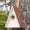 Swiss Chalet Bird House With Copper Roof