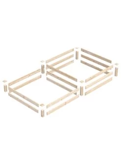 2-Tier Pine Raised Garden Bed, 4'x8' -Green Haven Shop 8612253 01v