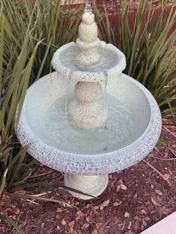 Exaco Enduro Clay Tiered Fountain 7 Exaco Enduro Clay Tiered Fountain -Green Haven Shop 8612391 01V jpg