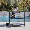 Veradek Stainless Steel Outdoor Kitchen Series Bar Cart