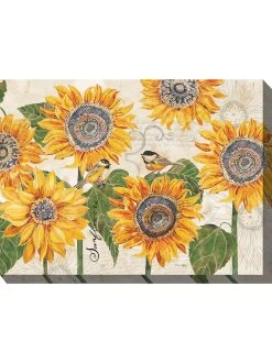 Sunbirds Outdoor Wall Art