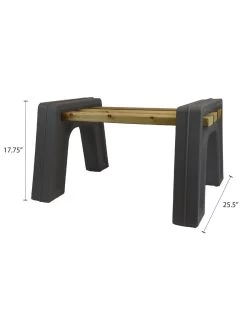 Custom Length Lightweight Indoor Or Outdoor Backless Bench Ends 18 Custom Length Lightweight Indoor Or Outdoor Backless Bench Ends -Green Haven Shop 8612858gy 06v