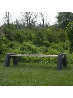 Custom Length Lightweight Indoor Or Outdoor Backless Bench Ends 15 Custom Length Lightweight Indoor Or Outdoor Backless Bench Ends -Green Haven Shop 8612858gy 11v