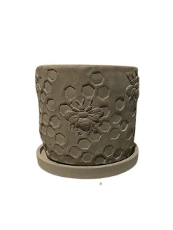Concrete Honeycomb Bee Planter 7 Concrete Honeycomb Bee Planter -Green Haven Shop 8613044 01v