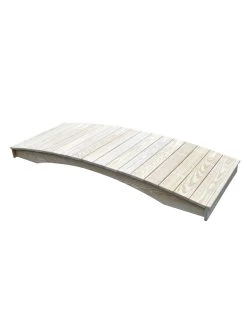 Plank Garden Bridge Unfinished 3' X 10' -Green Haven Shop 8613097 01v