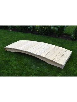 Plank Garden Bridge Unfinished 3' X 10' -Green Haven Shop 8613097 02v