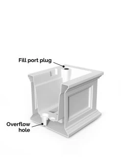 Fairfield Self-Watering Window Box, 2’ 16 Fairfield Self-Watering Window Box, 2’ -Green Haven Shop 8613268 04V tif