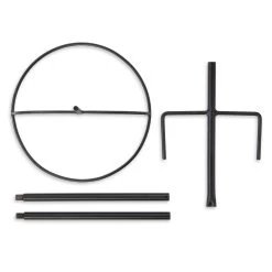 Pure Copper Bird Bath With Hand-Applied Fired Finish And Multipronged Garden Pole -Green Haven Shop 8613380 03v