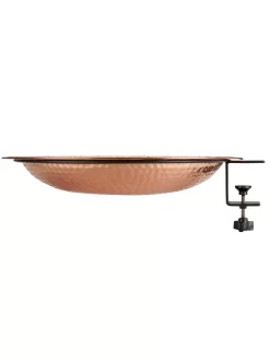 Pure Copper Bird Bath Deck Mount 10 Pure Copper Bird Bath Deck Mount -Green Haven Shop 8613382 04v