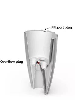 Sedona Tall Planter, 28" Height -Green Haven Shop 8613525 08V