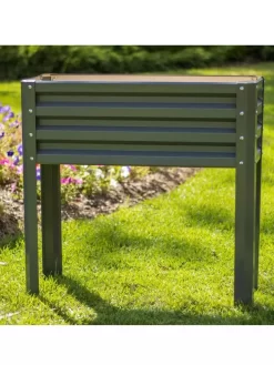 Metal Double Height Raised Garden Bed 7 Metal Double Height Raised Garden Bed -Green Haven Shop 8613688 06V 3 4