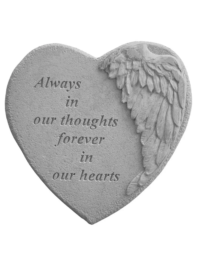 Always In Our Thoughts Memorial Stone 1 Always In Our Thoughts Memorial Stone