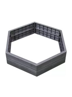 Modular Hexagon Raised Bed Kit, 21.5" 5 Modular Hexagon Raised Bed Kit, 21.5" -Green Haven Shop 8614244 02V 3 4 modular hexagon raised bed kit 21 inches
