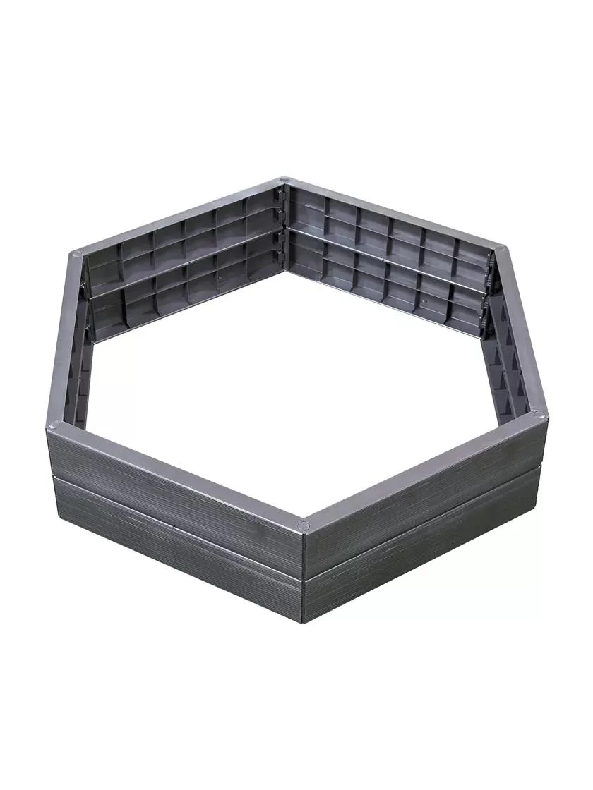 Modular Hexagon Raised Bed Kit, 21.5" 3 Modular Hexagon Raised Bed Kit, 21.5" - Image 3